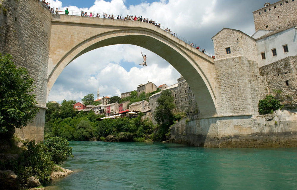 Mostar Old Bridge and Old Town